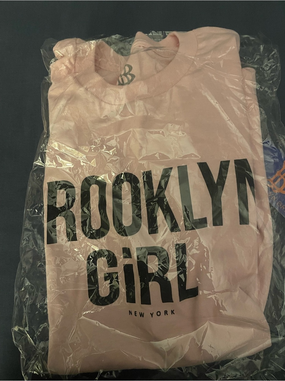 Brooklyn Girl Pink Graphic Sweatshirt